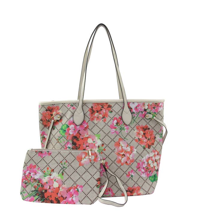 AR New York – wholesale Tote bag – Women's – 7922D - Floral 2-In-1 Tote Handbag4