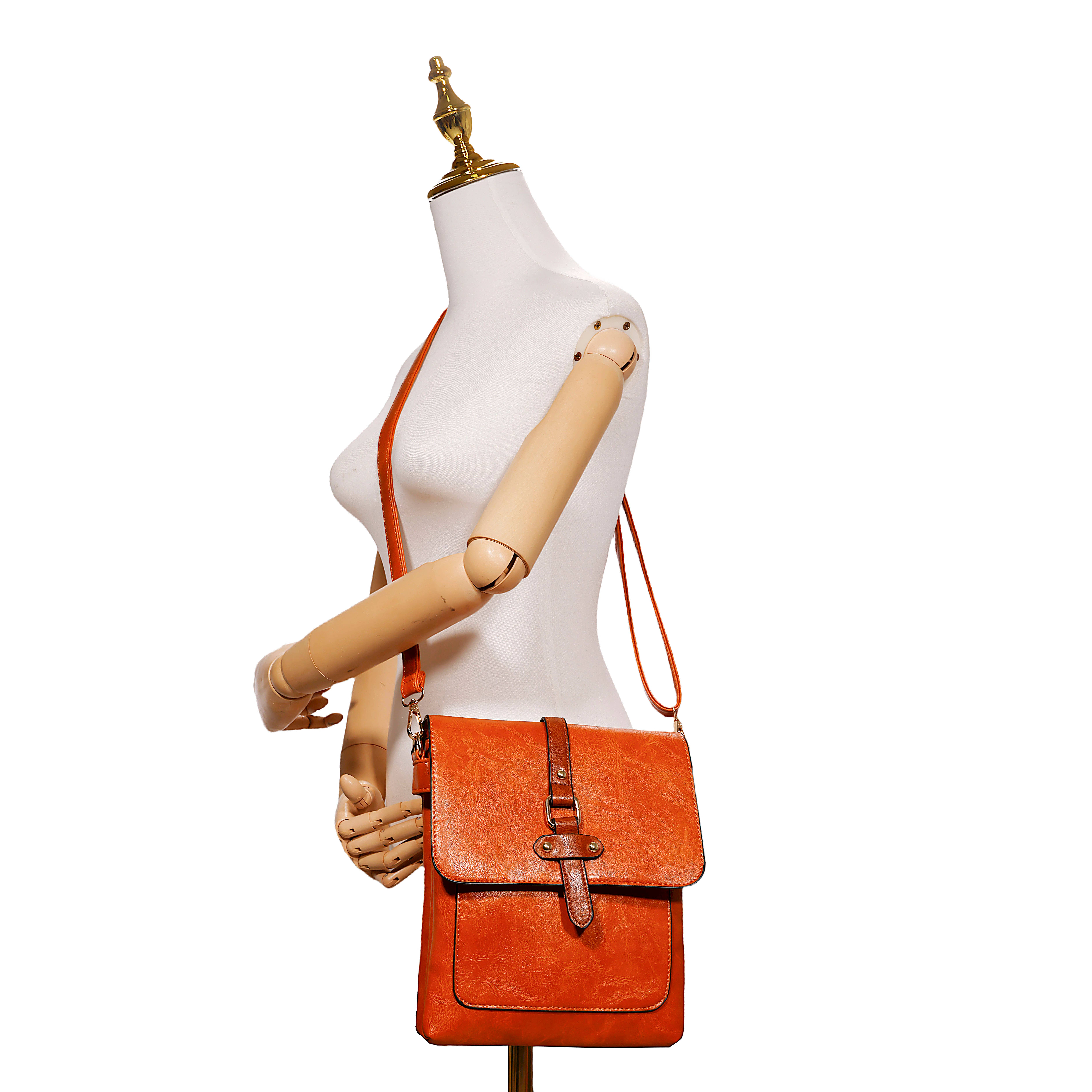 Superbia – wholesale Crossbody bag – Women's – Superbia Two-toned Flat Over Multipockets Crossbody Bag 91446