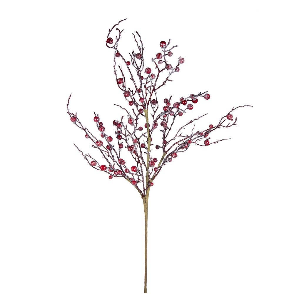 A&B Home Group Inc. – wholesale Juldekoration – 33" Bärspray, Röd 48ST/KTN0