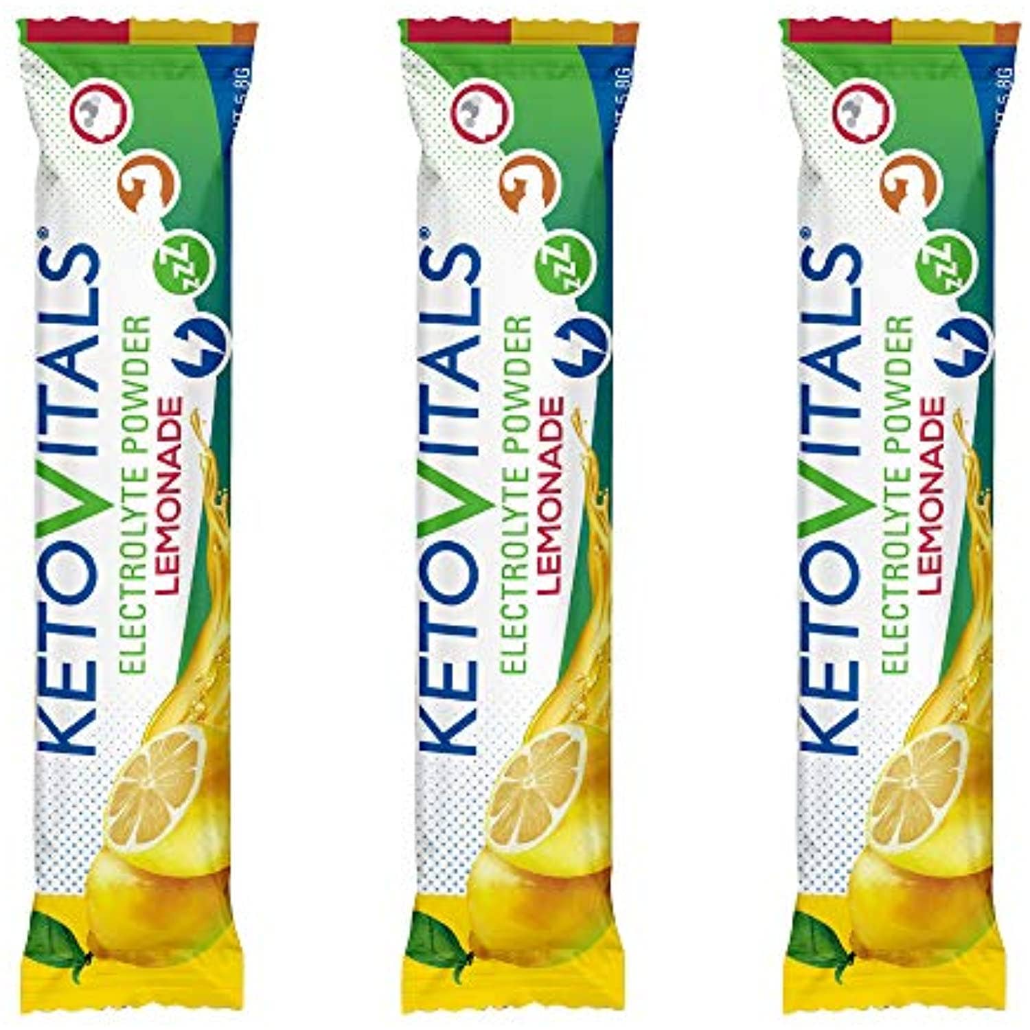 Keto Vitals – wholesale Powdered health drink – KetoVitals Original Electrolyte Powder Stick Packs - Lemonade Flavor, 15Ct.2