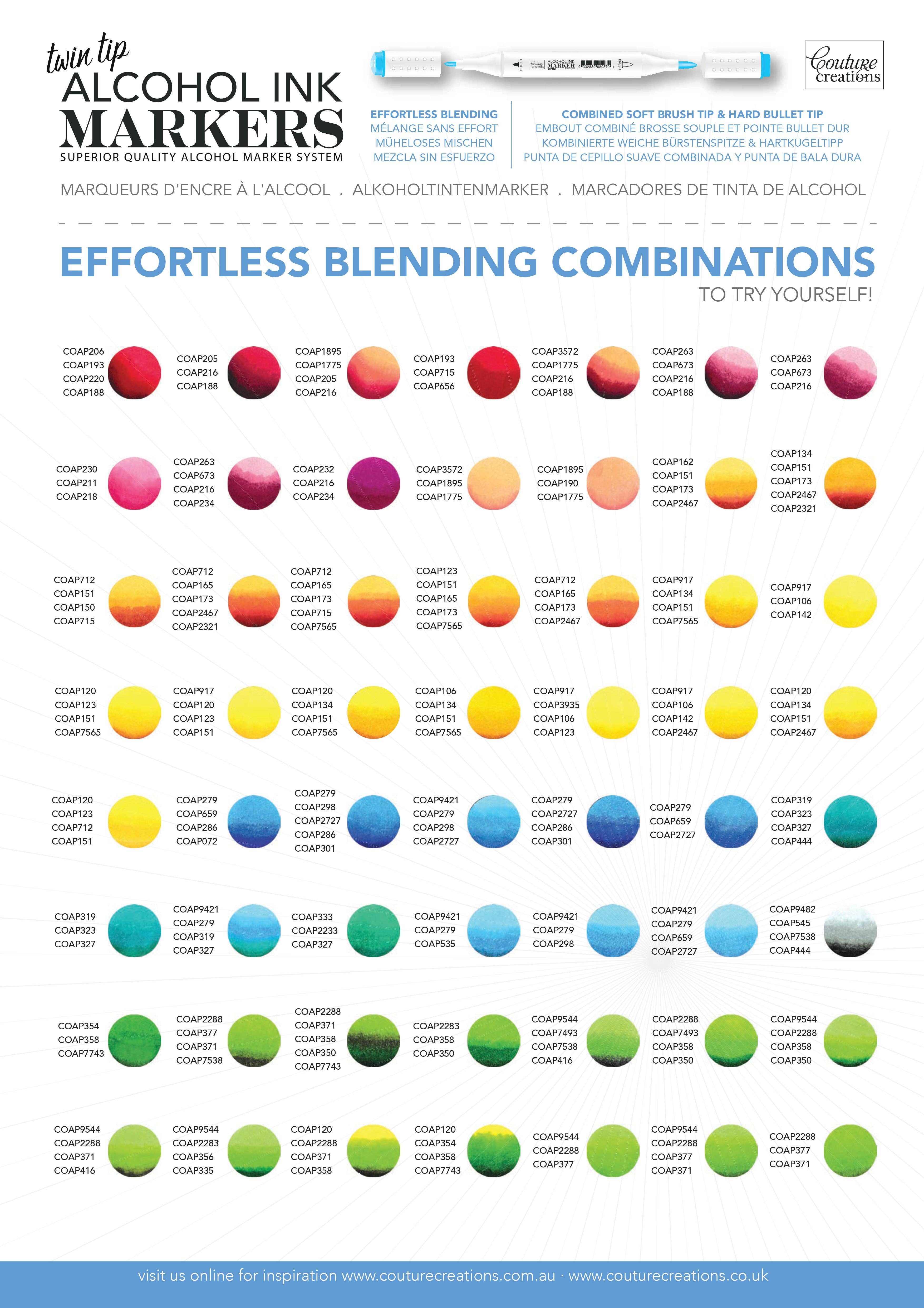 Ecstasy Crafts Distributing – wholesale Marker – Twin Tip Alcohol Ink Marker - Purples & Pinks22