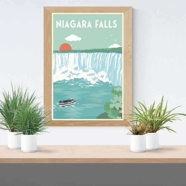Affiche des chutes du Niagara pour la vente par TripPoster