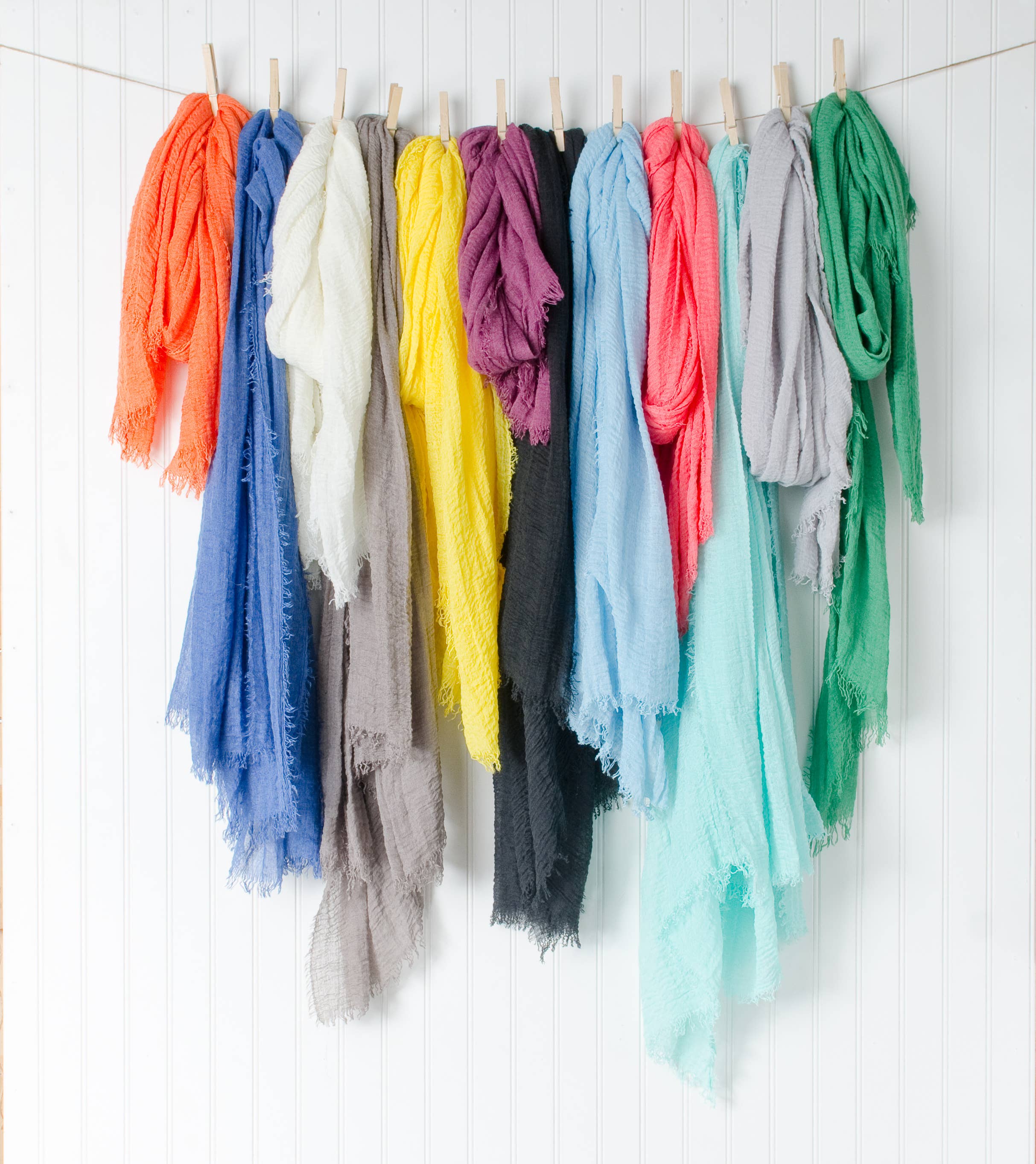 Chloe & Lex - Wholesale Scarf - Women's - Classic Soft Solid Scarf or Wrap10