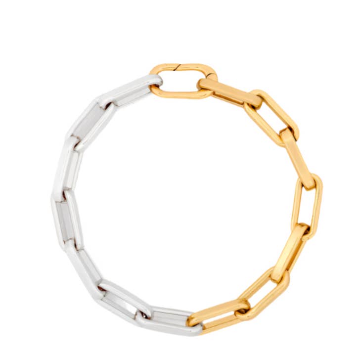 Push It 18K Charm Bracelet - waterproof for wholesale by HoopLa
