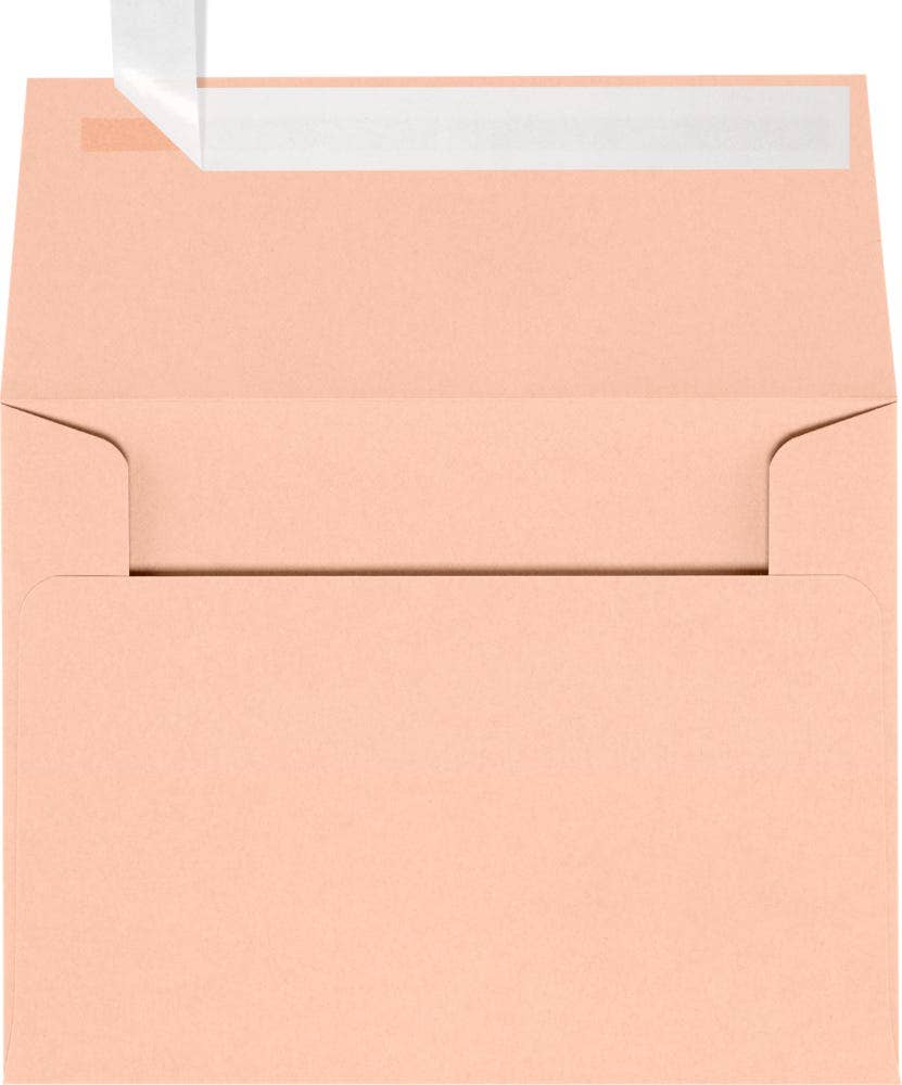 JAM PAPER - Vente Enveloppe - Enveloppes JAM A2, Rose Blush, à décoller et presser, 50/paquet0