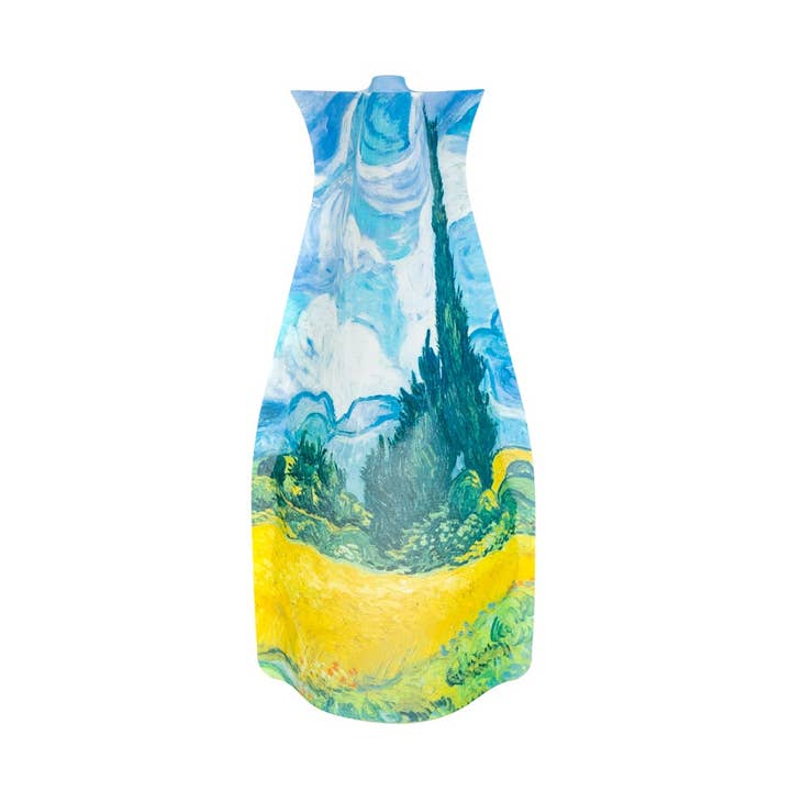 Modgy Expandable Vase - Van Gogh Cypresses for wholesale by Modgy