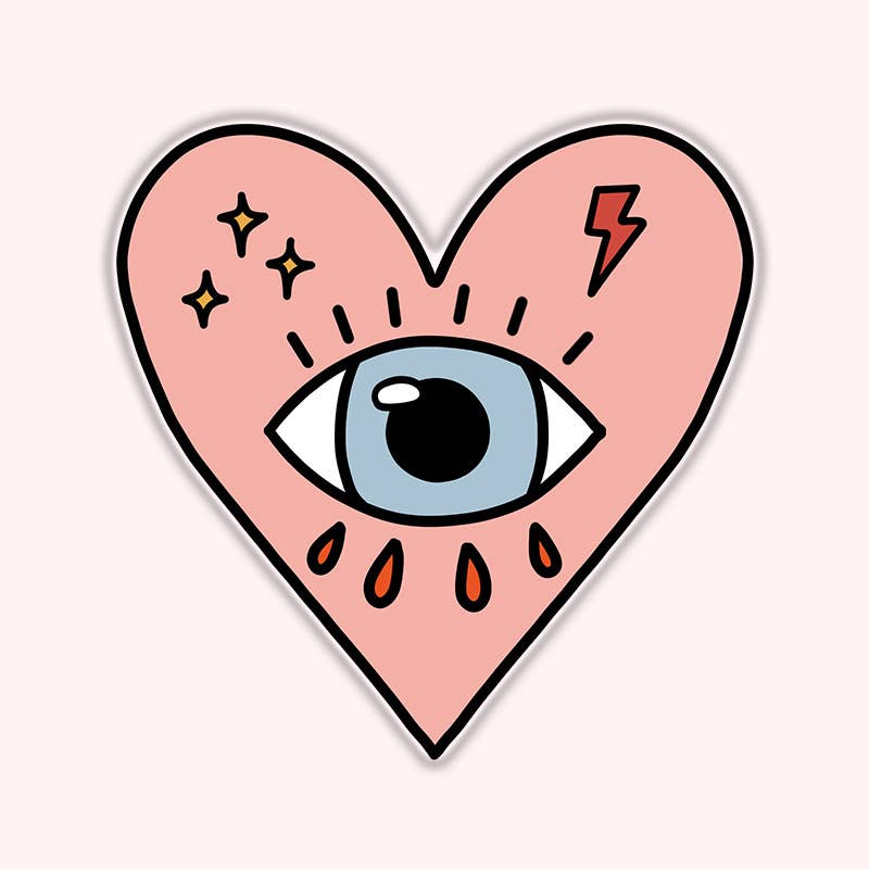 Bold & Broad – wholesale Sticker – Heart Eyes sticker0