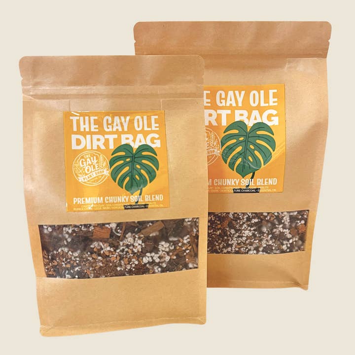 The Gay Ole Dirt Bag Chunky Soil Blend for wholesale by The Gay Ole Plant Shop™