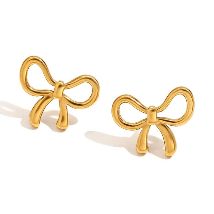 Läckra minimalistiska rosettörhängen för wholesale av Olivia Le