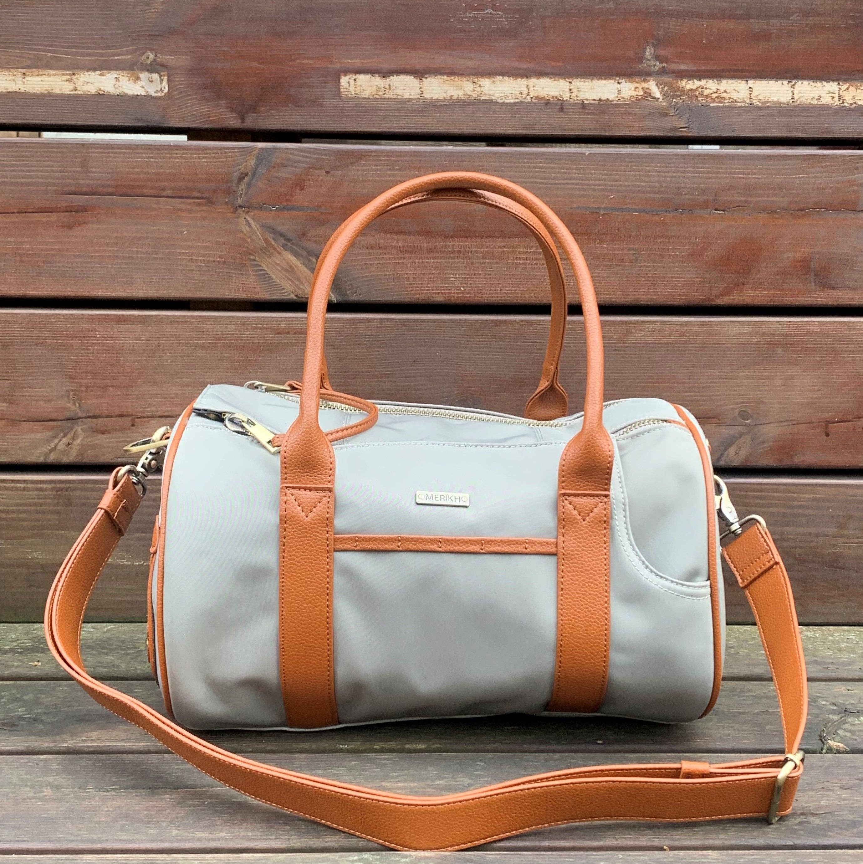 MERÏKH bags & accessories ©™ - Vente Caisse de transport – chat et chien - Sac de transport pour animaux approuvé en avion S - Beige3