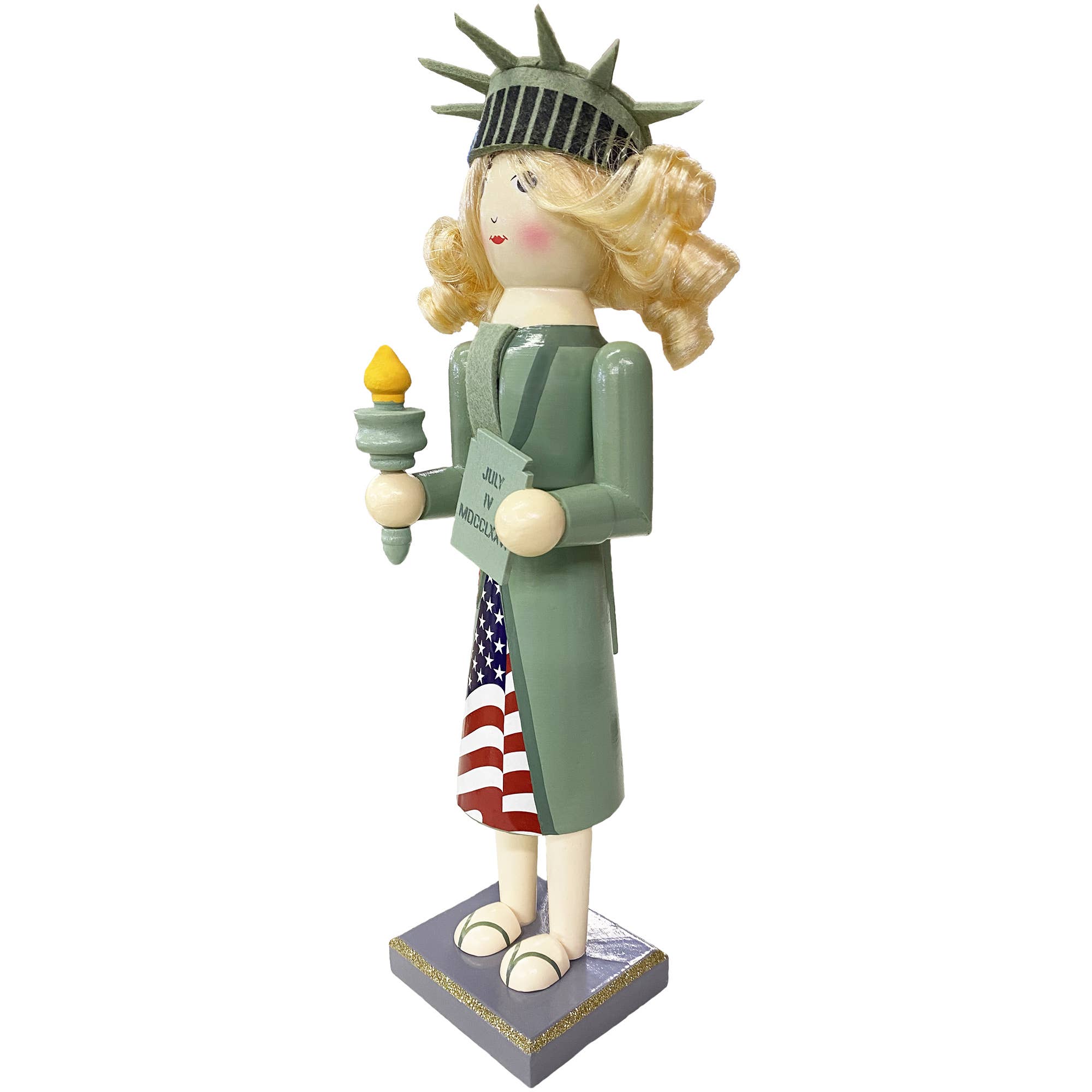 Santa’s Workshop Inc. - Wholesale Holiday Nutcracker - 14" State of Liberty Nutcracker1
