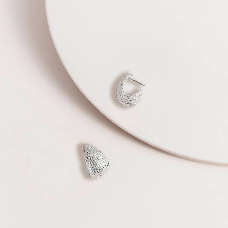 Super Amazing - Wholesale Dangle Earrings - Basket Weave Droplet Earrings1