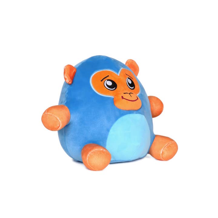 World Roller Toys - Wholesale Stuffed/Plush Toy - Kids & Baby - George the Gorilla Glow in the Dark 7.5" Cute Soft Plush Toy