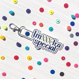 Medical Bag Tags, LLC - Wholesale Keychain - Unisex - Down Syndrome, Down Syndrome Awareness, Rock your socks, the lucky few, A Life worth living, Trisomy 21, Medical Bag Tags, Medical Alert