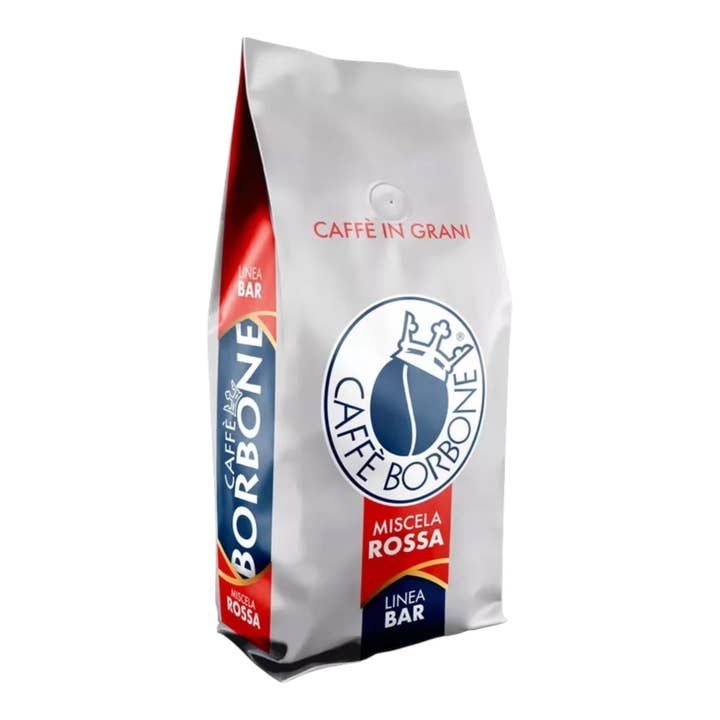 Caffè Borbone Miscela ROSSA Ligne Bar, Grains de café, Caffè en grains 1000g, 2,2lb pour la vente par Made in eatalia