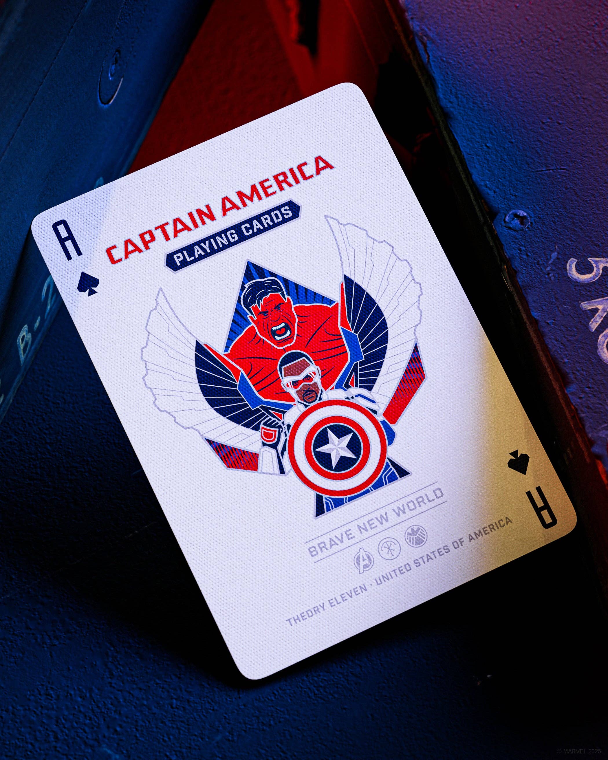 theory11 - Wholesale Playing Cards - Captain America Playing Cards4