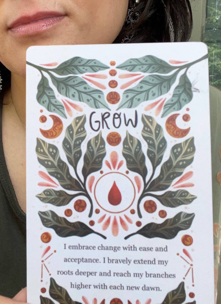 Trace Femcare, Inc. - Wholesale Tarot Cards - Kinship Affirmation Card Deck, Limited Edition7