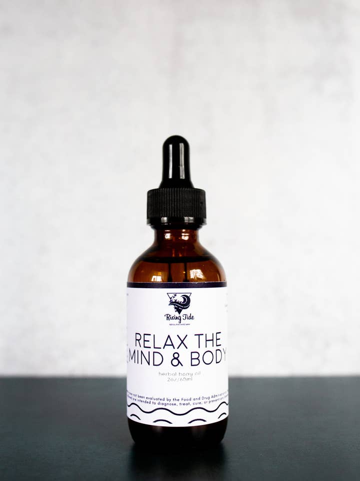 Relax the Mind & Body for wholesale by Rising Tide Soulpothecary