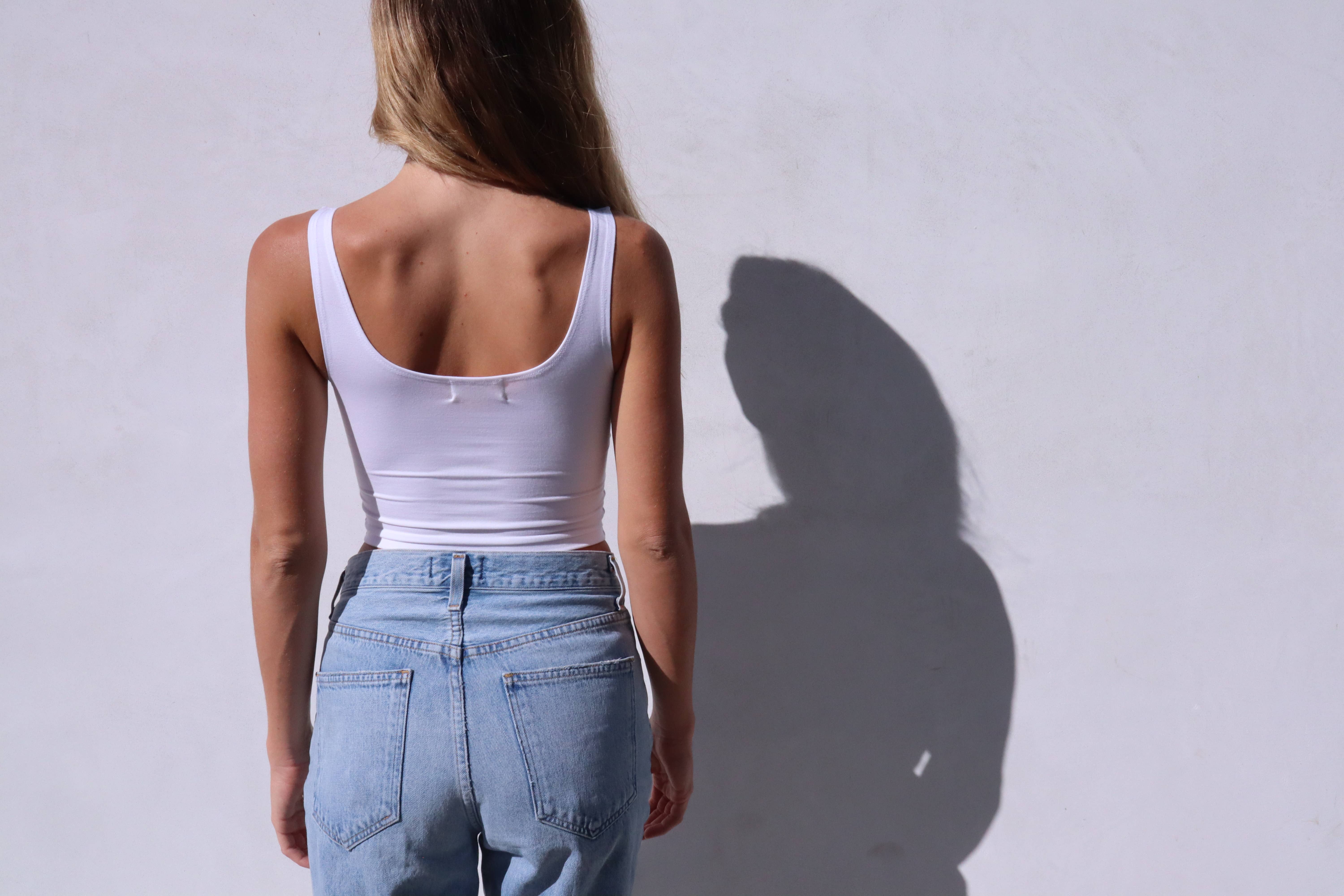 Boob-eez - Wholesale Tank Top - Women's - The Devon - Double Layer Scoop6