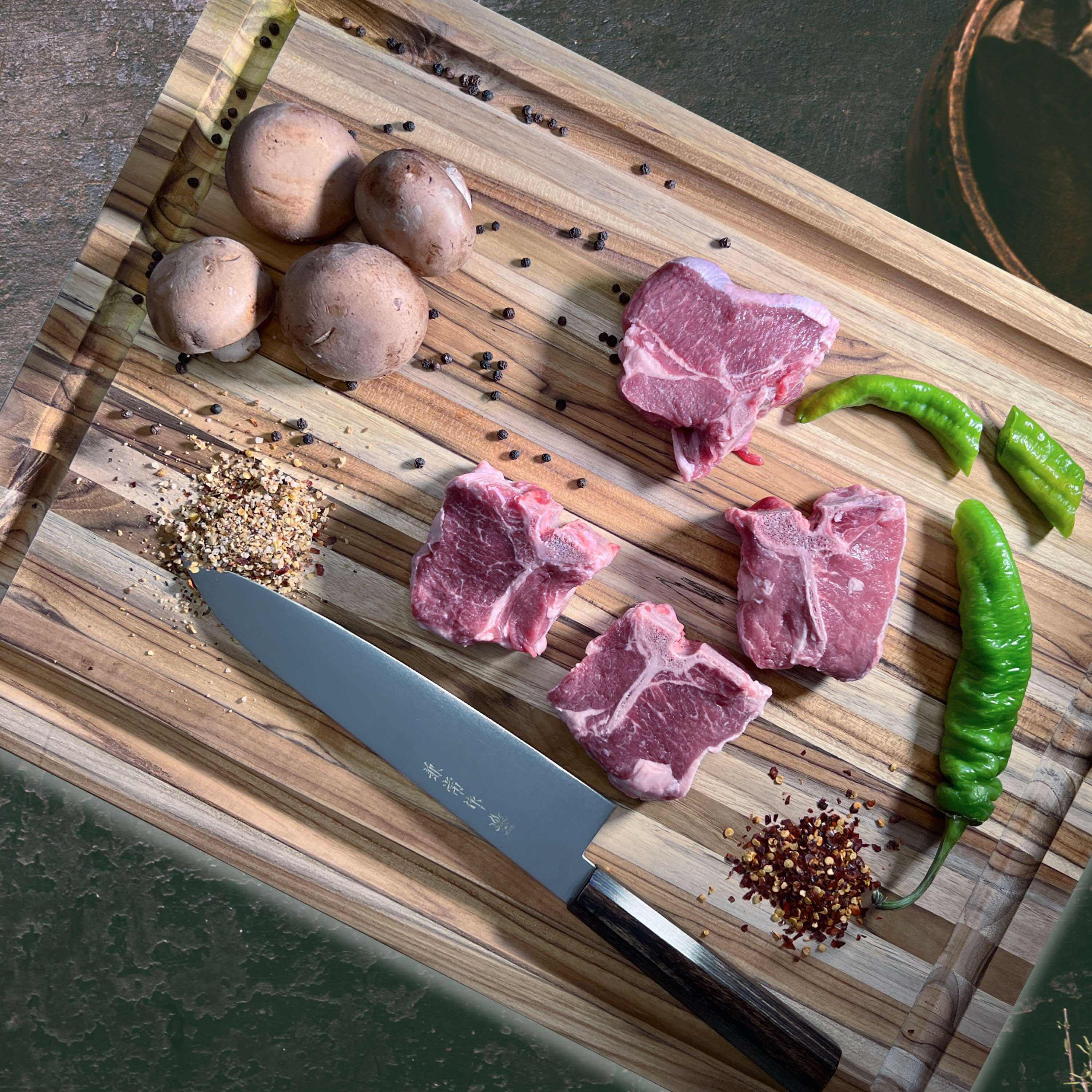 Ginza Steel - Wholesale Kitchen/Utility Knife - Ichizu Series Wagyu Chef Knife 210mm | Made in Japan7