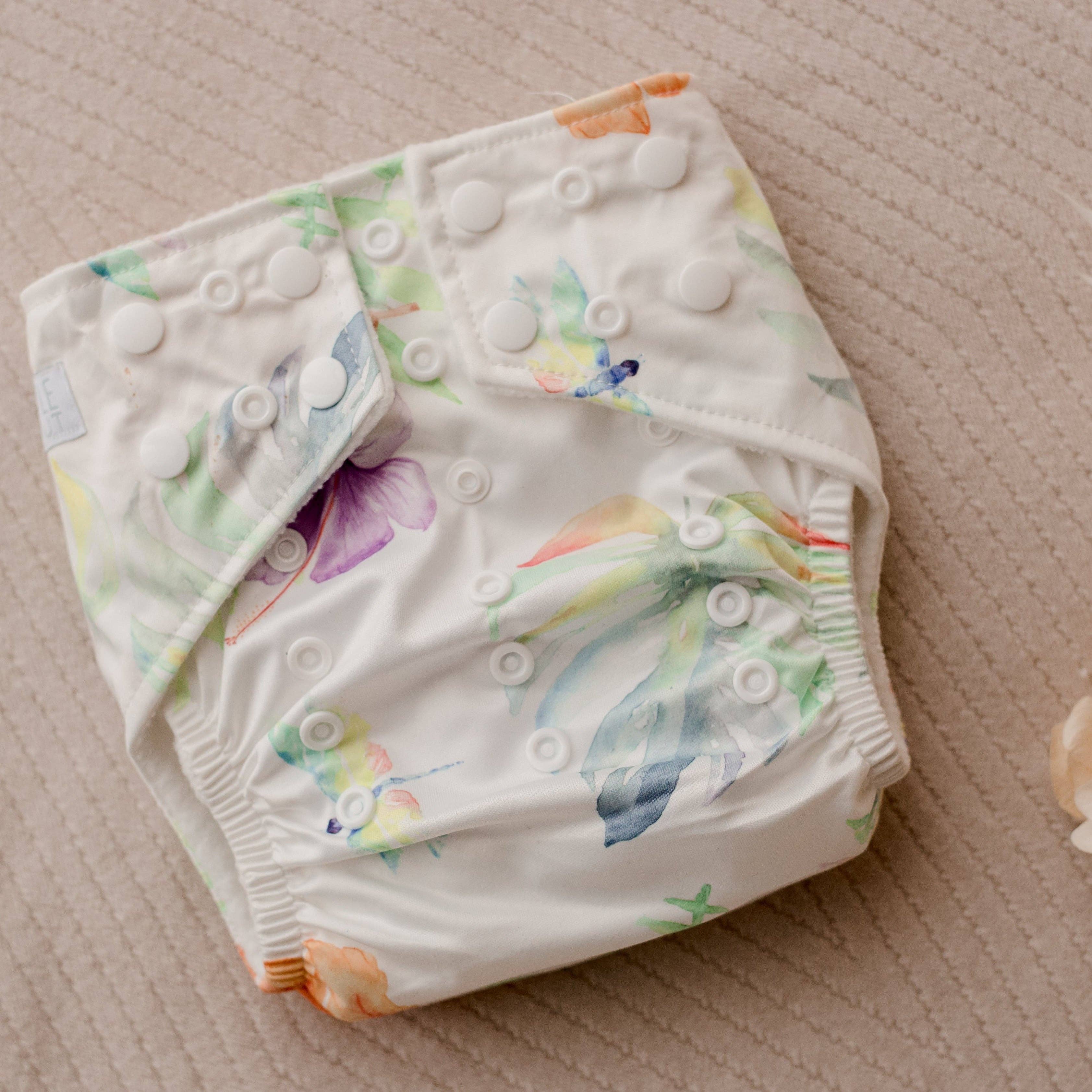 Modern Cloth Nappies. Swimming Nappies. My Little Gumnut.