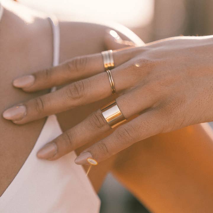 Made By Mary – Engroshandel Båndring – Luster Cigar Band Ring