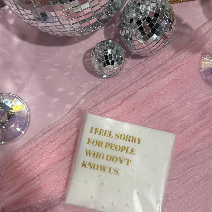 Cocktail Napkins, Set of 25 for wholesale by ViVi Vitello