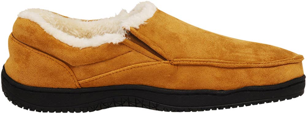 Eastern Off Price - Wholesale Pantoffels - Heren - Norty Twin Gore & Clog pantoffel van imitatiesuède voor heren, voor binnen2