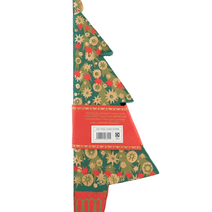 East End Press - Wholesale Christmas Decoration - Fir Tree Honeycomb35