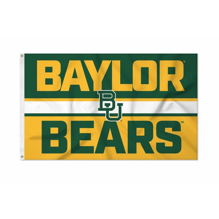Baylor Bears Bold 3' x 5' Banner Flag for wholesale by Rico Industries