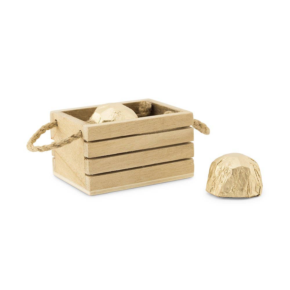 Weddingstar Inc. - Wholesale Party Favor Bag/Box - Mini Wooden Crate with Jute Handles1