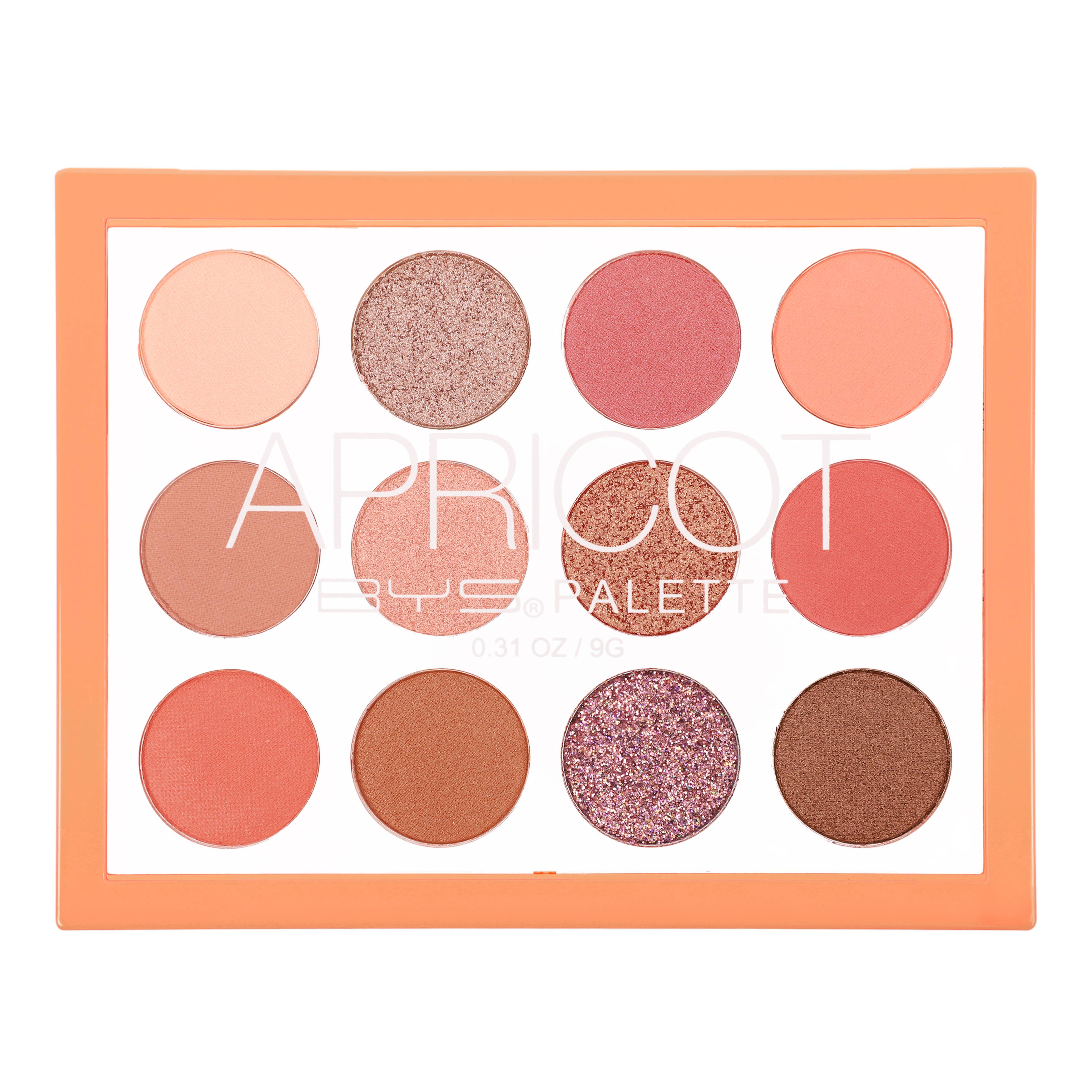 Beauty Pro - Wholesale Eyeshadow Palette - BYS Palette APRICOT 12pc0