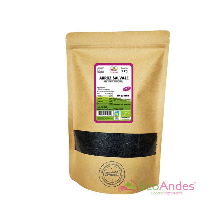 Arroz Salvaje 250g - BIO para venta al por mayor de ECOANDES