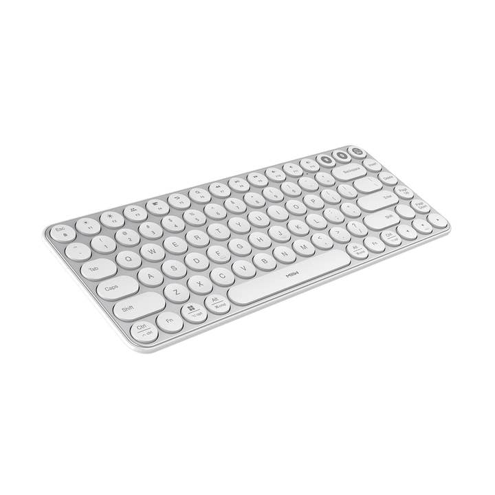 XIAOMI K07 Dual Mode Wireless Bluetooth Keyboard, White for wholesale by Sixale