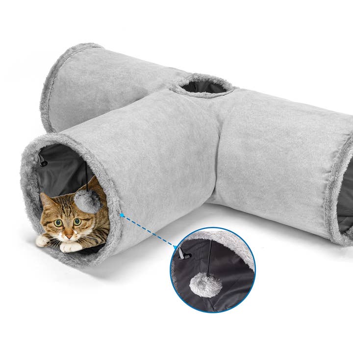 Nobleza - Wholesale Pet Toy - Cat - Nobleza T-Shaped Cat Tunnel WL