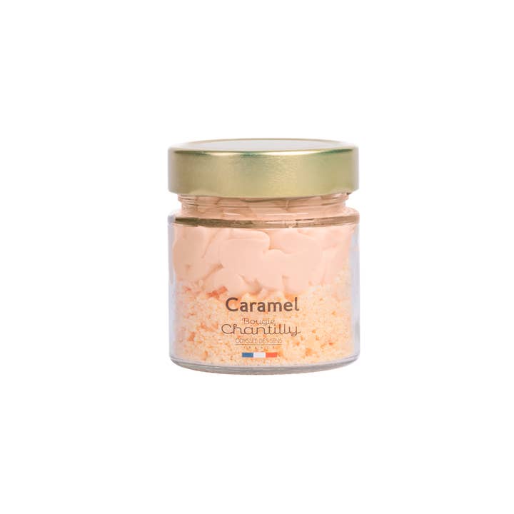 Caramel - Gourmet Chantilly Candle 150g for wholesale by ODYSSÉE DES SENS