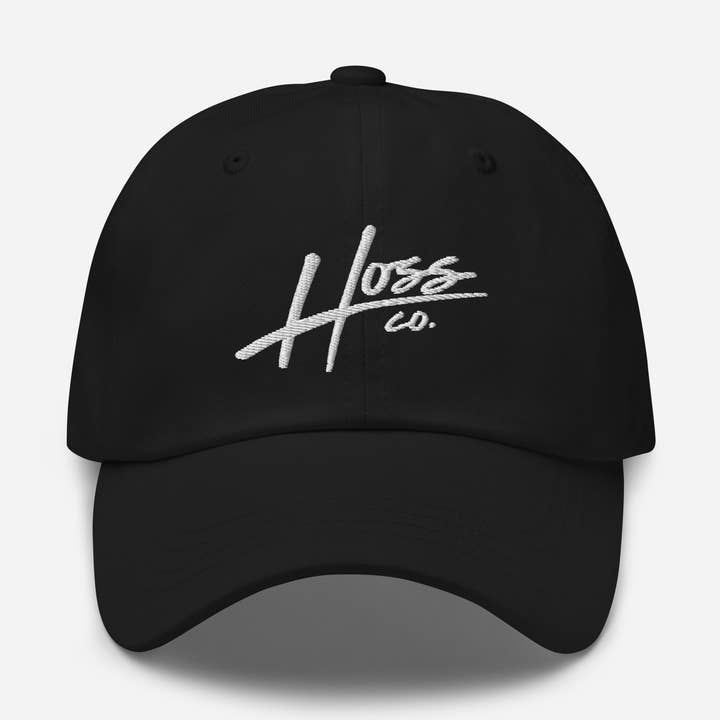 Gorras negras de papá Hoss para venta al por mayor de Hoss Co.