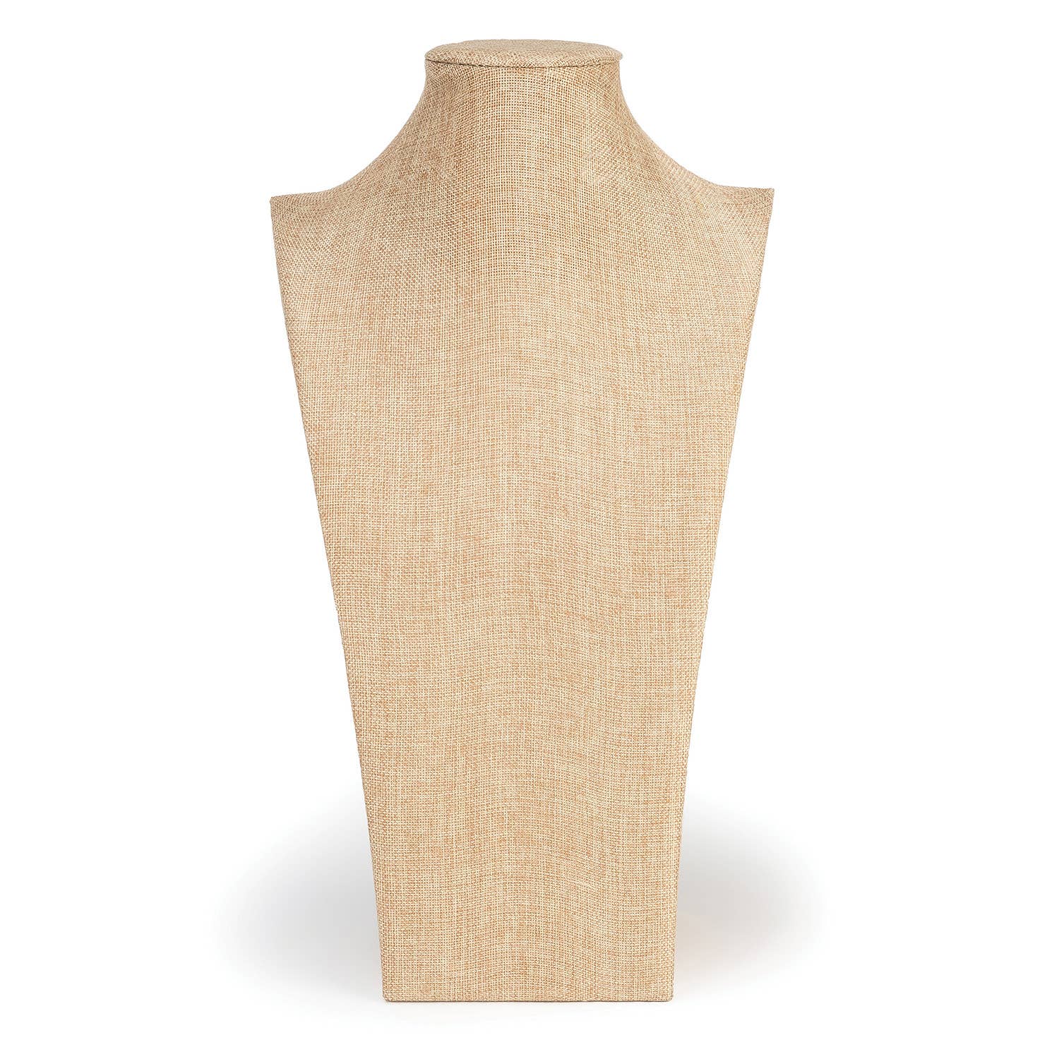 Elsie & Zoey - Wholesale Jewelry Stand & Display - Dark Linen Bust Form Jewelry Necklace Display2