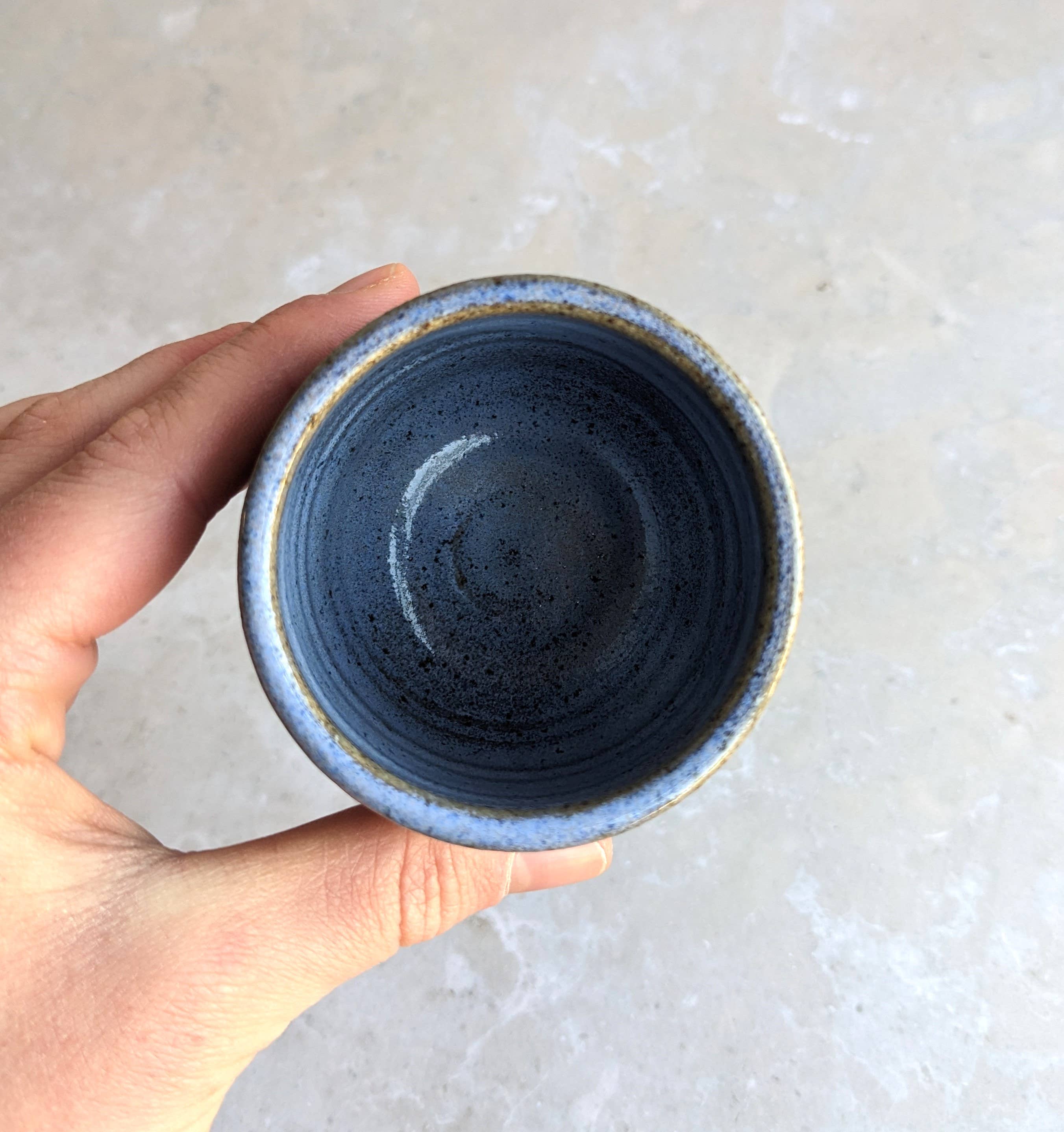 Jess McCormick Pottery – wholesale Coffee mug – FJORD double espresso cup 125ml, Handmade 4 oz ceramic mug3