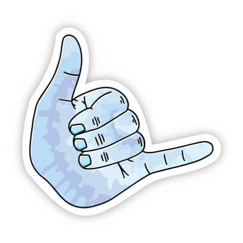 blue sandal aesthetic sticker faire com