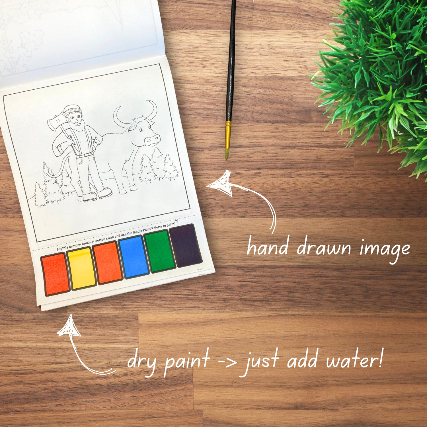 Alyssa Whetstone Art - Wholesale Coloring & Activity Book - Kids & Baby - I Can Paint Minnesota - Kids Painting Book1