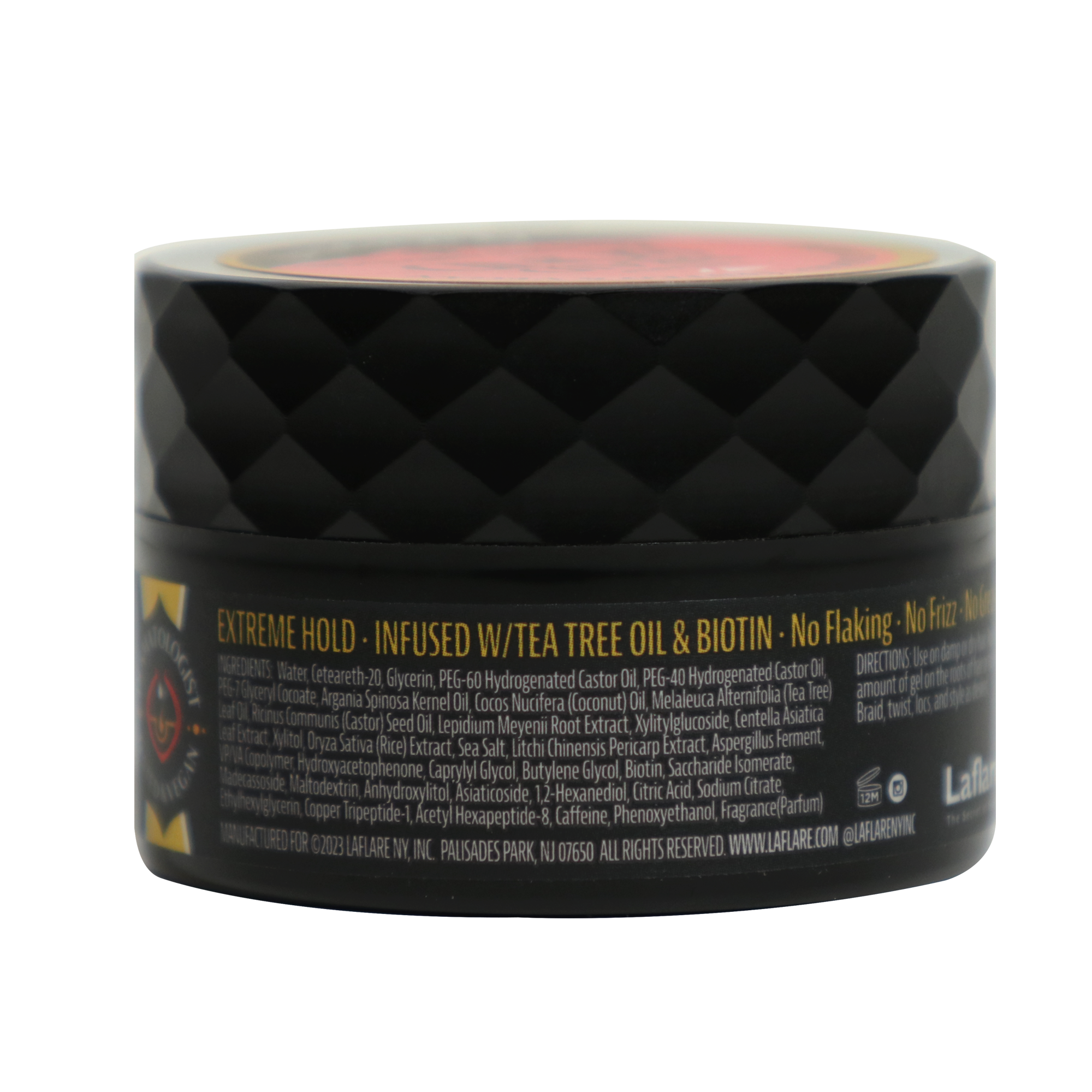 Laflare - Wholesale Hair Styling Gel/Mousse - Braid Bond Gel Extreme Hold for Natural & Kids Hair, Vegan, Nourishing, Braiding Hair, Twist Hair, Travel Size 25ml (Peach)2