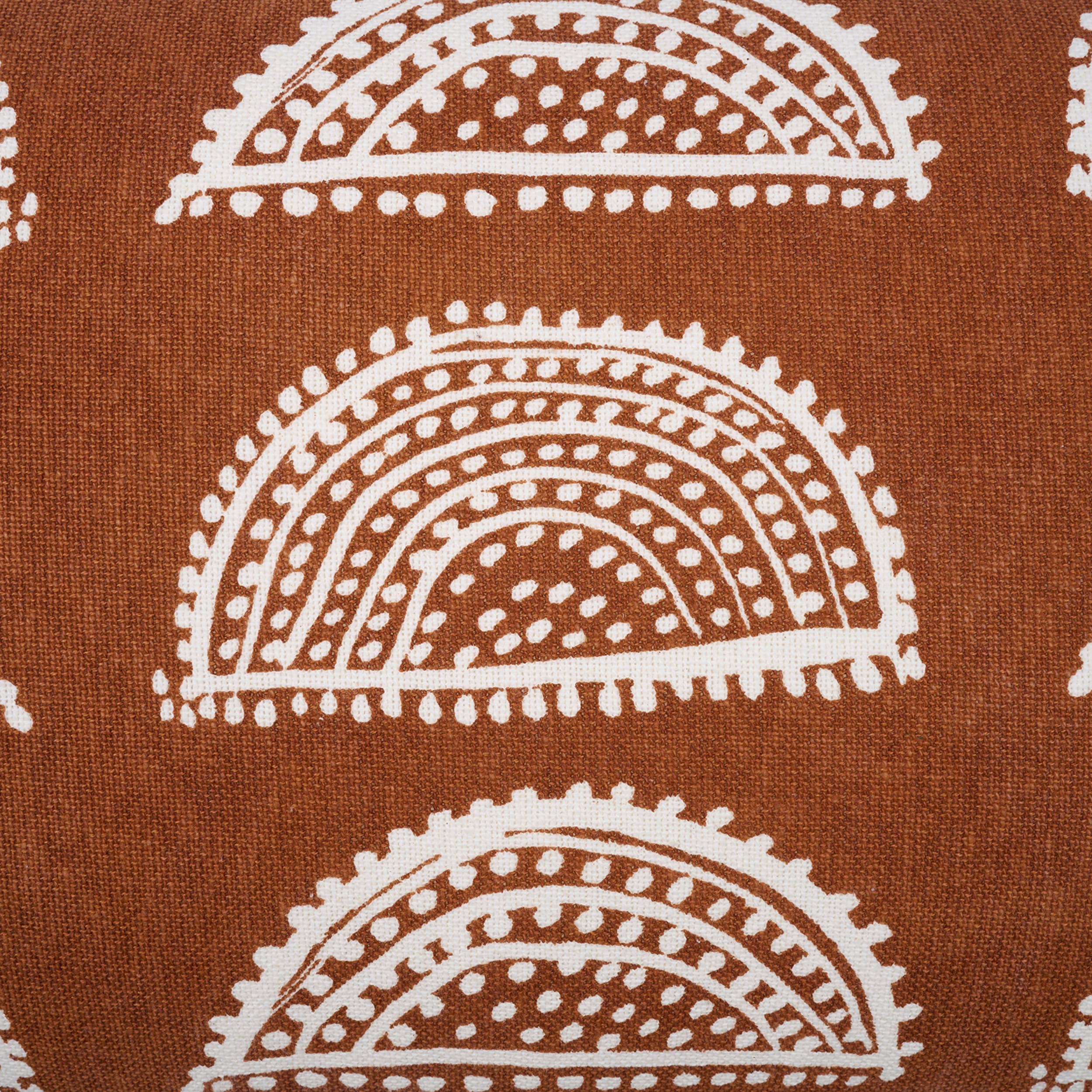 NAKI & SSAM INC. - Wholesale Throw Pillow Cover - Meraki Collection 24in.x14in. Gond Art-Inspired Sunburst7