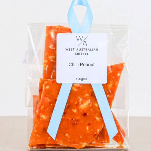 West Australian Brittle - Wholesale Brittle - Chilli Peanut Brittle - 10 Bags = 1 Box0