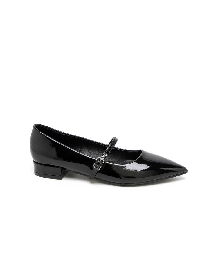Stephan Paris - Wholesale Flats - Women's - Patent ballerina with thin strap QQ-269