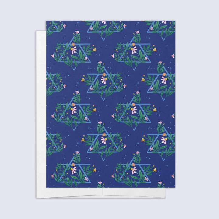 Bloemenster Wenskaart voor wholesale door Palindrome Art