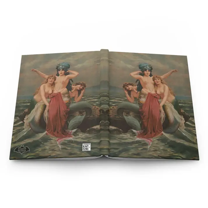 Asunder Bazaar - Wholesale Journal/Diary - Sirens Collage Matte Hardcover Journal2