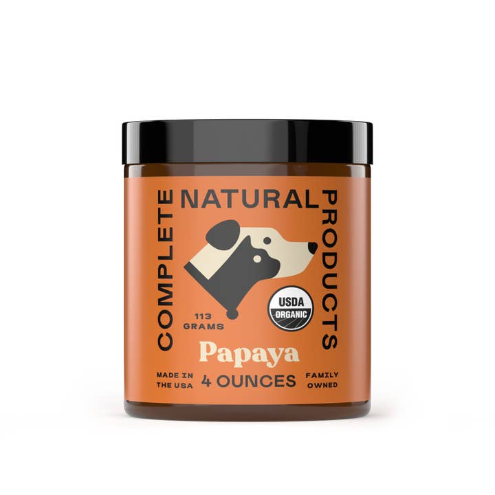 Complete Natural Products - Wholesale Pet Supplement - Cat/Dog - Organic Papaya Powder for Dogs, Cats, & Pets