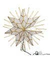 Kurt S. Adler, Inc. - Vente Décorations pour pointe de sapin de Noël - 14" 7PT NAT CAPZ ÉTOILE LUMTD ARBRE TOPPER1