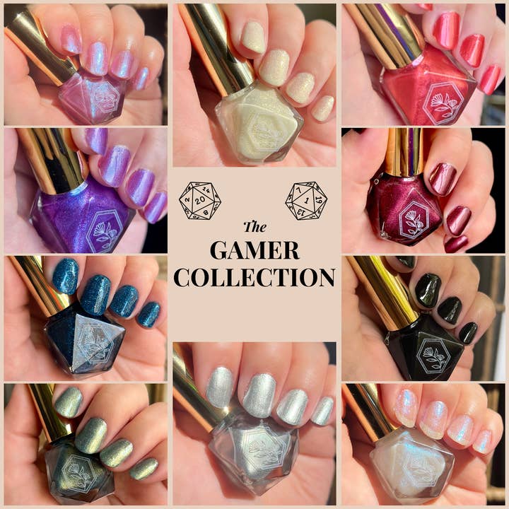 Palafoxia Beauty - Wholesale Nail Polish - Dodecahedron Candy Jar with 50 Bottles of Nail Polish 1